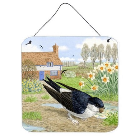 Carolines Treasures House Martin by Sarah Adams Wall or Door Hanging Prints ASAD0682DS66